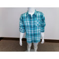 Boy's cotton y/d flannel shirt